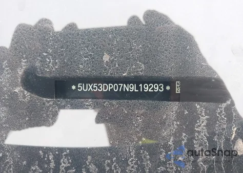 2022 BMW X3 xDrive30I z USA, uszkodzony, nr VIN 5UX53DP07N9L19293